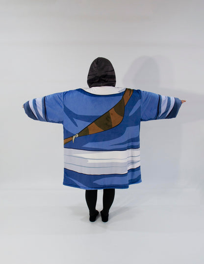 Water - Anime Inspired Hoodie Blanket