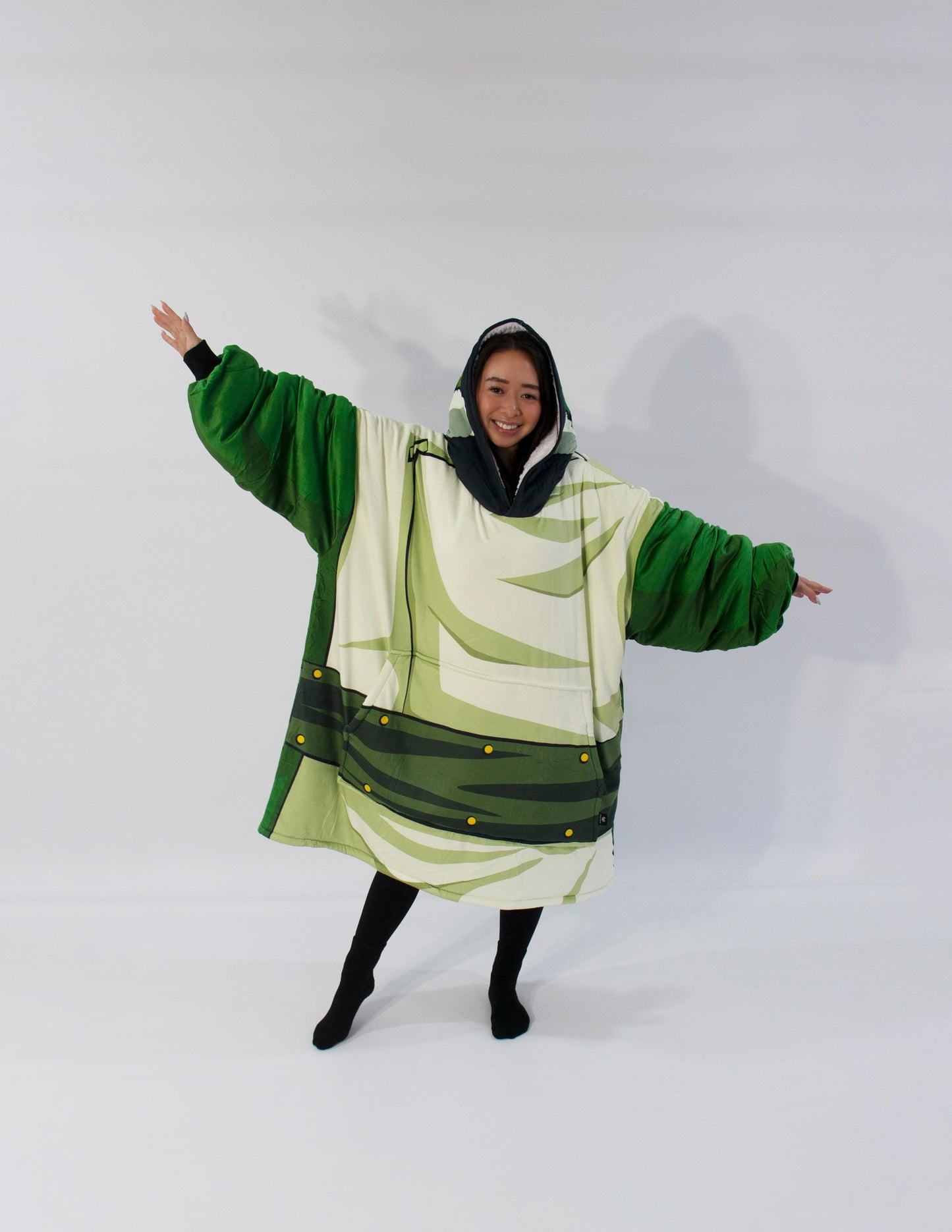 Earth - Anime Inspired Hoodie Blanket